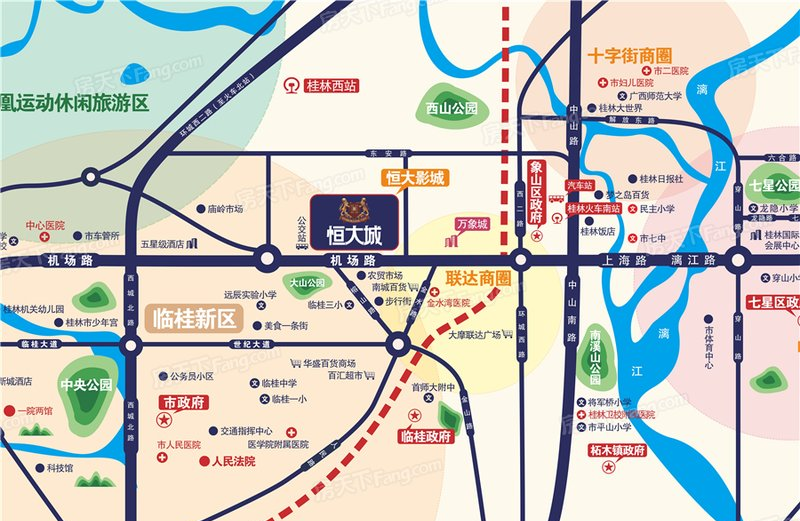 桂林恒大城96折优惠_临桂楼市行情_桂林恒大城129㎡样板间