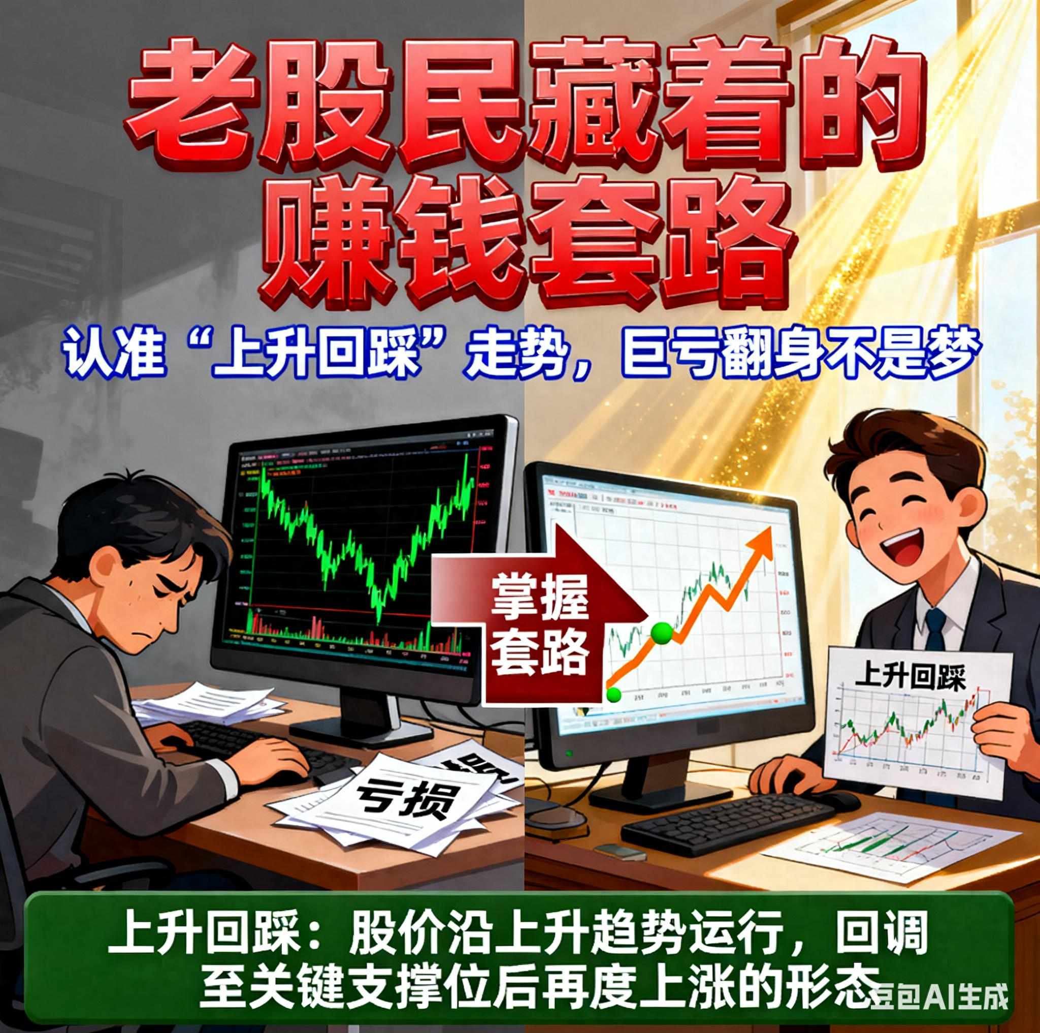 炒股技巧_上升回踩_老股民谈炒股技巧