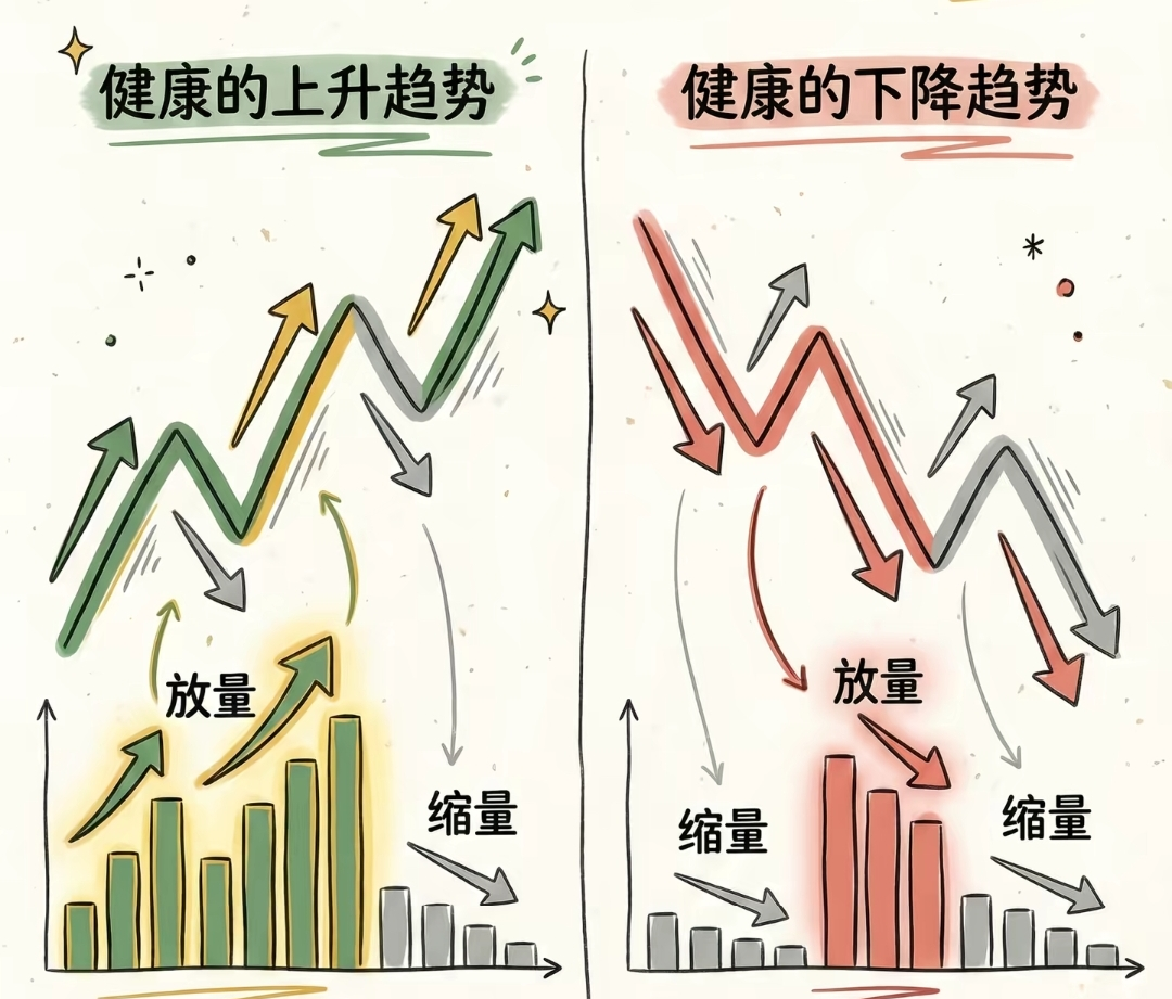 量价关系速查表_成交量分析_大盘的成交量怎么看